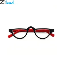 Zilead кошачьи глаза, маленькая оправа, очки для чтения для женщин, прозрачные линзы, дальнозоркость, очки с диоптрией+ 1,0 до+ 4,0