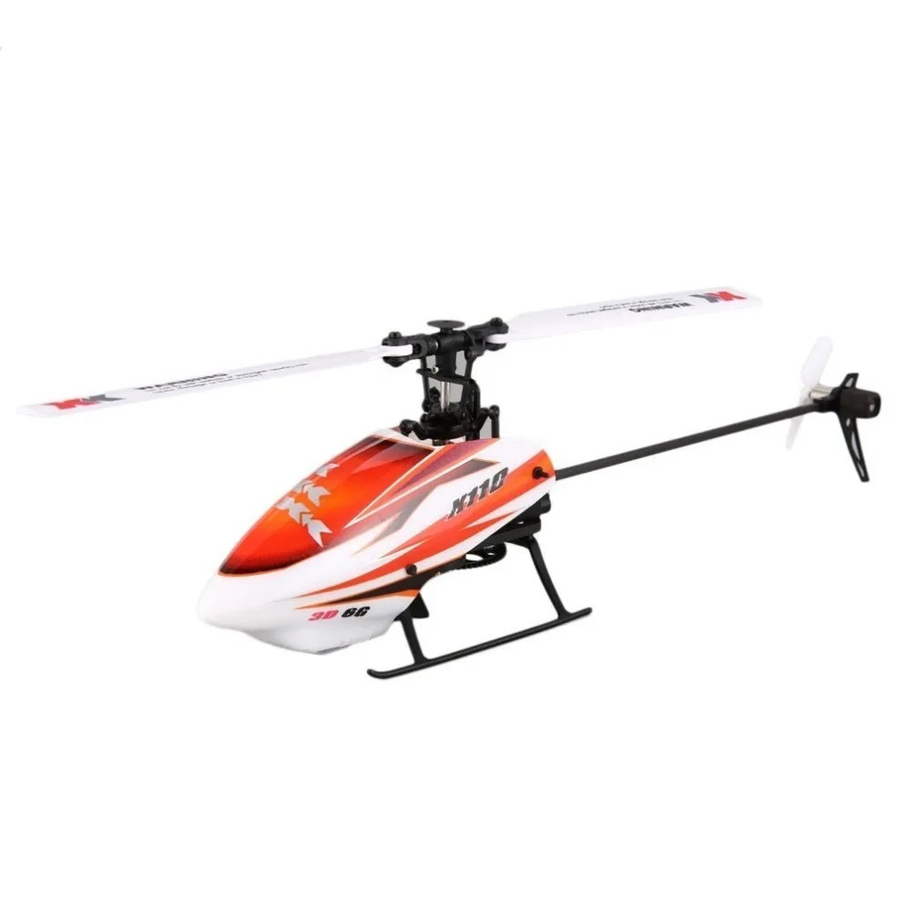 

XK K110 6CH 3D 6G System Mini Brushless RC Remote Control Helicopter Drone Toys with Built in Gyro RTF for Gift Present