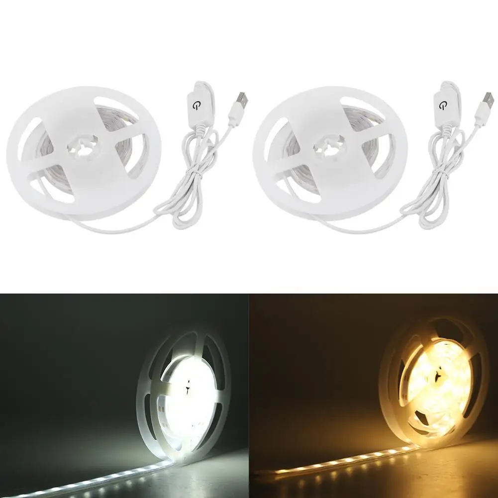 

60LEDs LED Dimmable Cabinet Lighting Strips Vanity Mirror Makeup Lamp Flexible Strip Light Kit