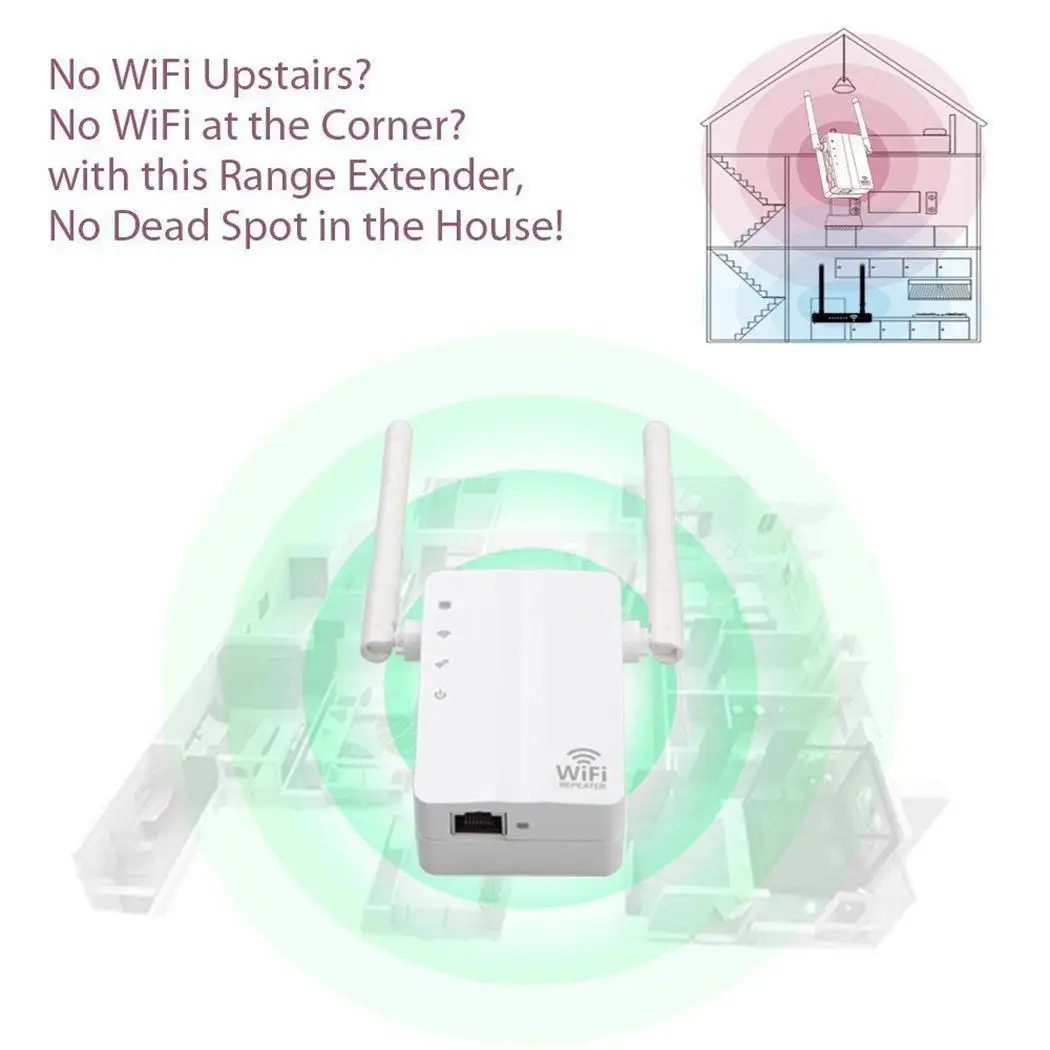 300 Мбит/с wi fi Range Extender беспроводной ретранслятор интернет усиливающий роутер