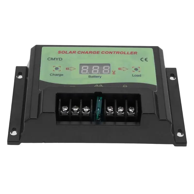 

CMYD Series Universal 24V 12V 20A Auto Solar Panel Battery Charge Controller LCD Display Solar Collector Regulator