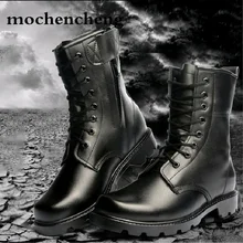 Зимние мужские ботинки в стиле милитари; специальные тактические ботинки в стиле пустыни; армейские рабочие ботинки; мужские теплые зимние ботинки на меху