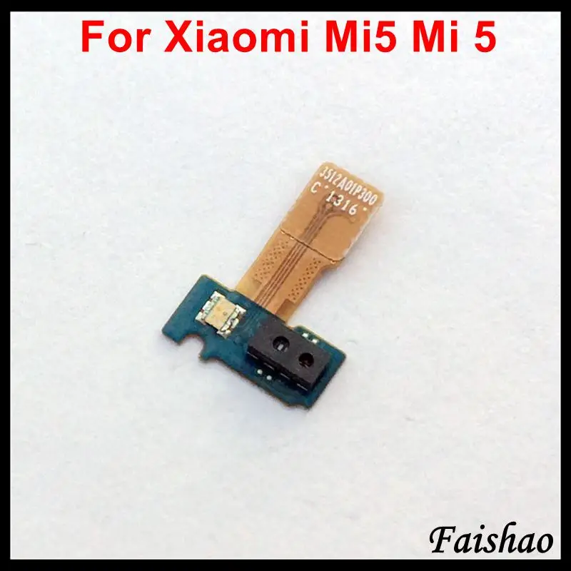 FaiShao Новинка 5 шт./лот для Xiaomi Mi5 Mi датчик приближения гибкий кабель с датчиком