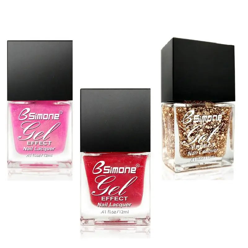 

New Nail Polish Environmentally Friendly Tasteless Long-Lasting Lustrous Colorful Beautiful High Quality Durable Smooth Charming