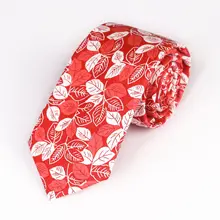 Печатный хлопковый галстук унисекс европейские и американские цветы сад ветер небольшой свежий галстук женский галстук мода личность