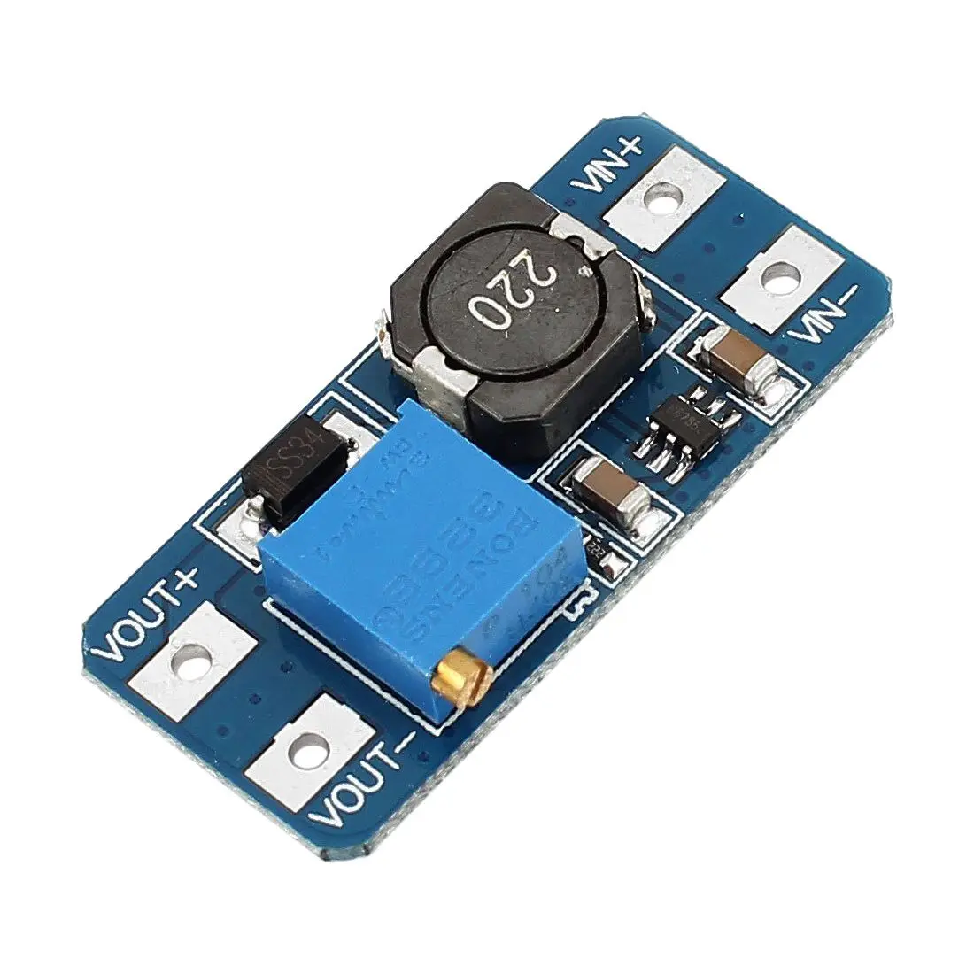 

DC/DC Step Up Boost 2-24 V 5-28 V Connect Modulo for caricatore