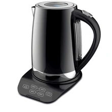 Чайник электрический GEMLUX GL-EK2217BL(мощность 2200 Вт, объем 1.7 л, корпус нержавеющая сталь, Функция установки и поддержания температуры