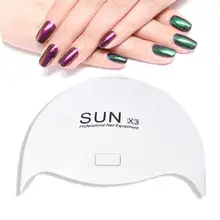 24 W светодиодный Сушилка для ногтей УФ-отверждения ProfessionallyFor все гелевые ногти носком обновлен с 12 шт светодиодный свет профессиональные инструменты ногтей