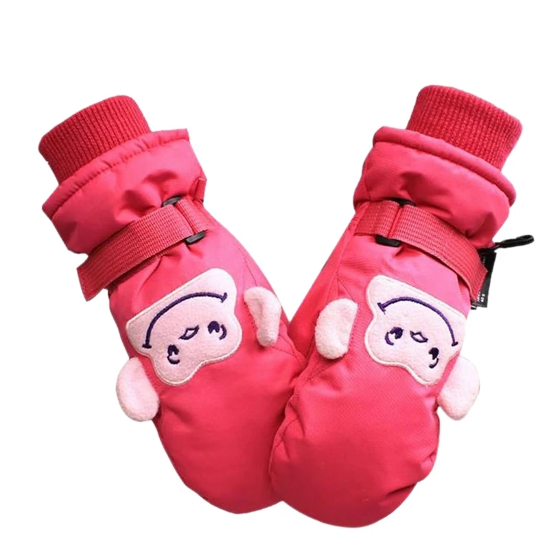 

LGFM-Wild Snow Children'S Sports Winter And Refers To Ski Gloves Waterproof And Windproof Cold Thick Warm Breathable Warm Glov
