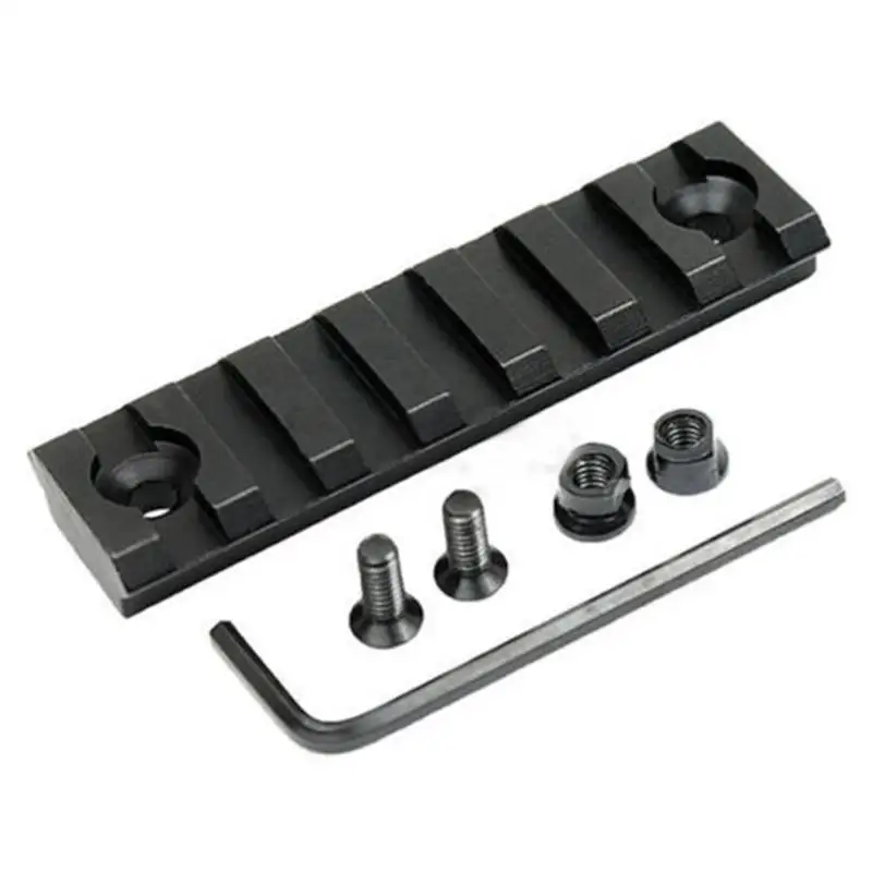 

7 Slots Aluminum Picatinny Weaver Rail for KeyMod Handguard Scope Mount Hunting scope mount Accessories