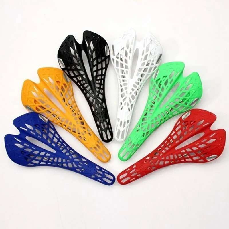 

Bicycle Saddle Road Bicycle Mountain Bike Saddle Cycling Breathable Spider Ergonomic Hollow Front Seat Mat Bicycle parts