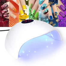 Новая Профессиональная 36 Вт ультрафиолевая лампа для ногтей светодиодный светильник Сушилка Гель-лак аппарат для маникюра