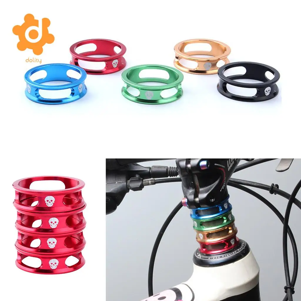 Alumnium Alloy Mountain Road Bike Bicycle Cycling Headset Stem Spacer 1//8/"28.6mm