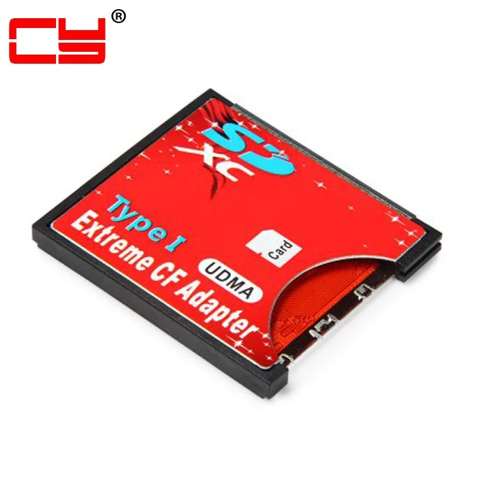 

Compact Flash CF Type I SD SDHC SDXC to High-Speed Extreme 3.3mm Height Adapter Card for 16GB 32GB 64GB 128GB