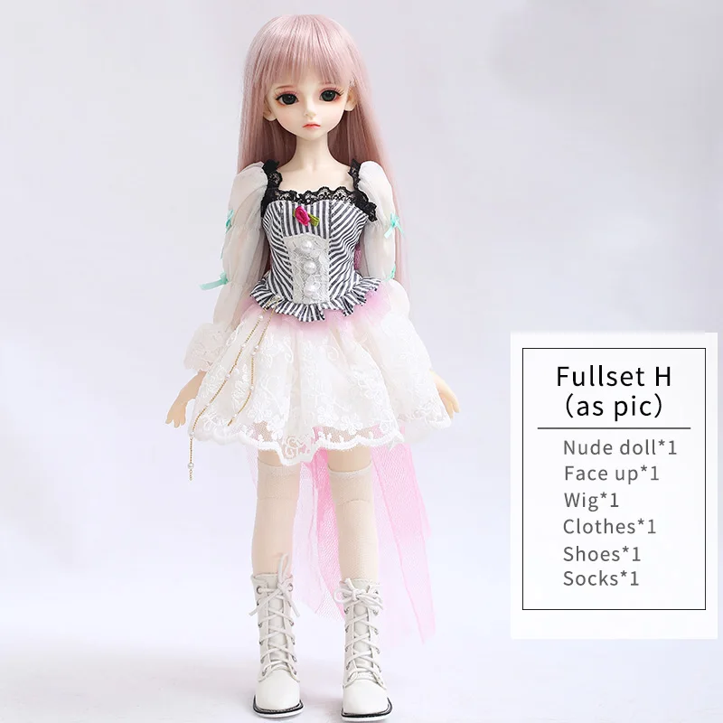 OUENEIFS Luts Bory 1/4 BJD SD куклы, модель тела из смолы для девочек, полный набор игрушек, подарки на день рождения или Рождество, шарнирная кукла BJD