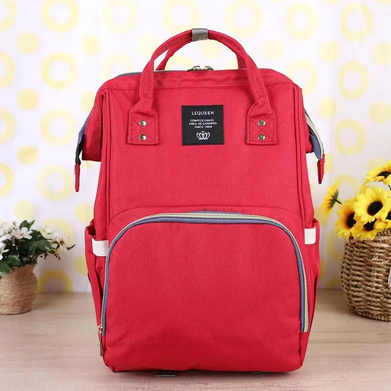 

Large Capacity Mummy Maternity Diaper Bag Pure Large Nursing Travel Backpack Stroller Shoulder Baby Nappy mochila feminina