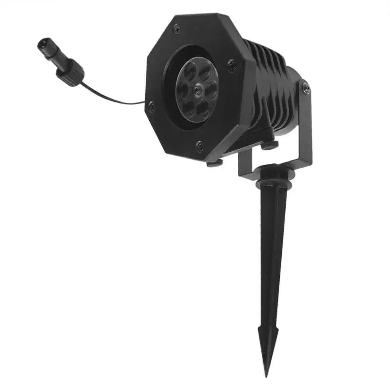 

Christmas IP65 Outdoor Laser Lights Projector 12 Patterns RG Waterproof Snowflake Xmas Tree Garden Decoration Show Lighting