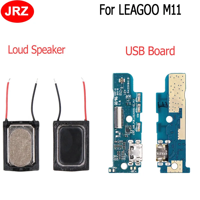 

JRZ For LEAGOO M11 USB Charging Port Connector Charge Board and Loud Speaker Flex Cable Phone Replacement Parts For LEAGOO M11