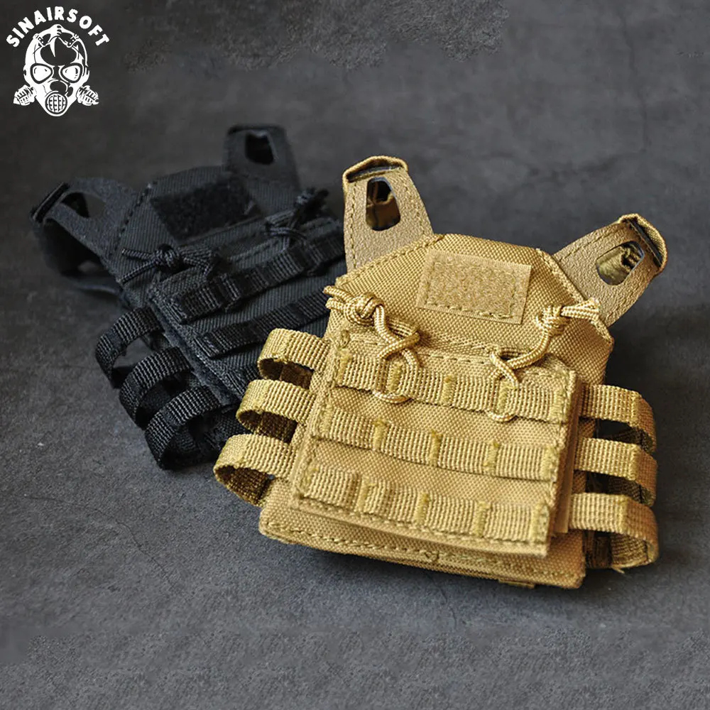 SINAIRSOFT JPC тактический военный Molle мини жилет koozie охотничий Открытый регулируемый ремень журнал орнамент кулон США