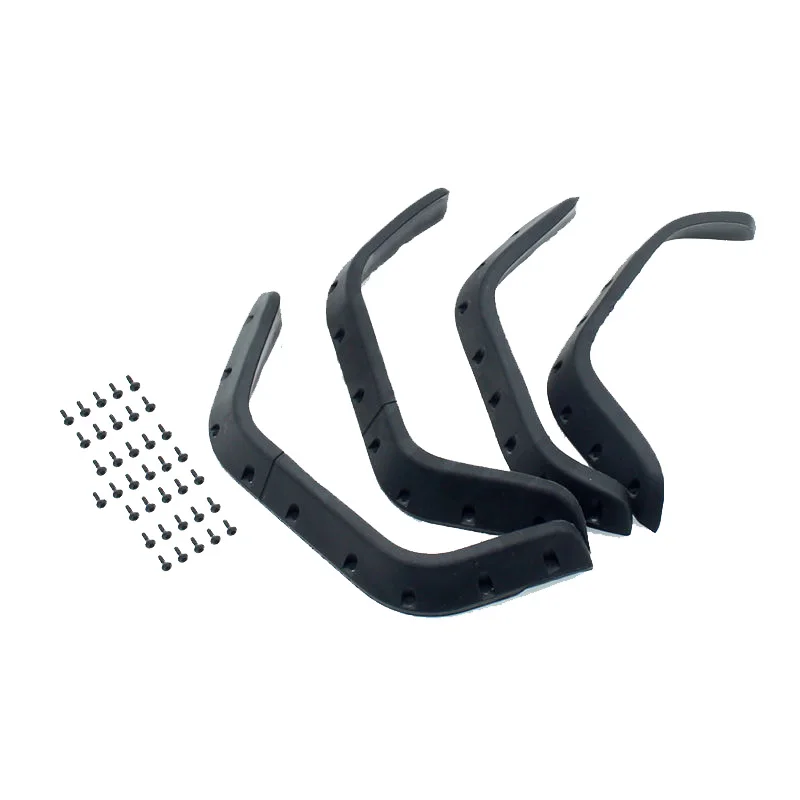 

RC Crawler Black Fender Flares for Axial SCX10
