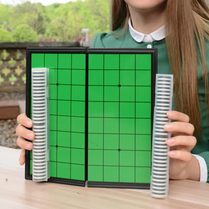 

New Launch Magnetic Portable Flip Chess And Folding Reversi Othello Board Chess Standard Educational Parent-children Family Game
