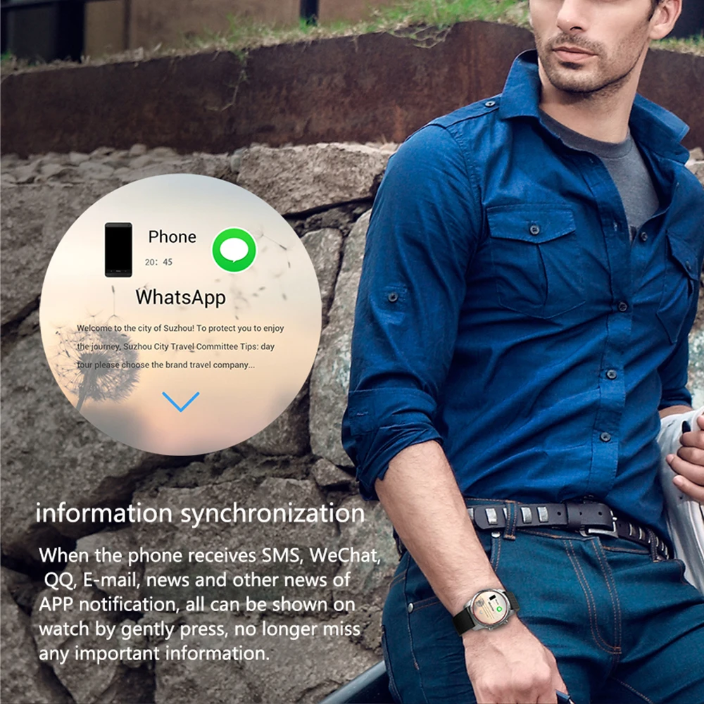 KW99 1 39 &quotСмарт часы Android 5 MTK6580 8 Гб телефон sim карта GPS WiFi фитнес трекер монитор