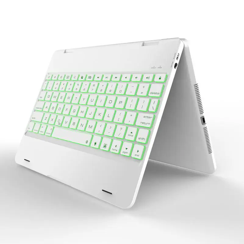 

F181 Five Universal Double-Rotor Touch Paint Bluetooth Backlit Keyboard For New IPad Pro9.7 Air2 Air