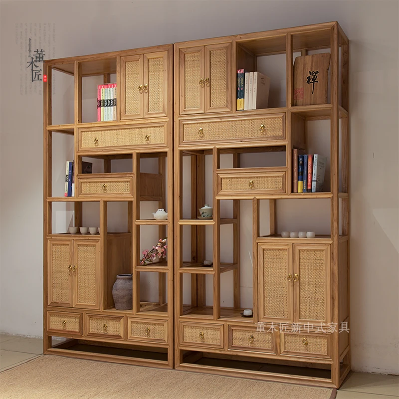 Витрина китайский muebles de sala cajonera meuble rangement Органайзер деревянная мебель cassettiera legno estanteria книжный шкаф