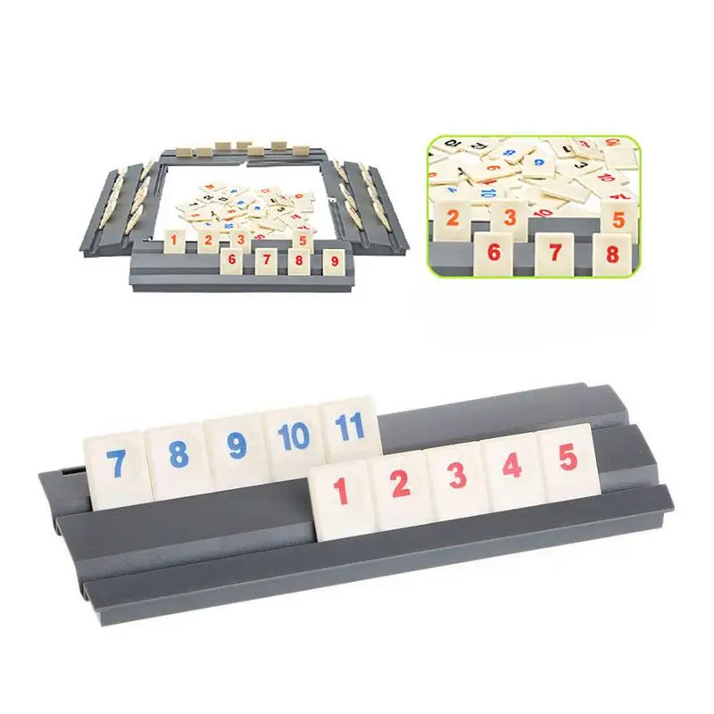 Оригинальная цифровая игра Israel Mahjong, быстро движущаяся плитка Rummy, Семейная Игра, версия для путешествий, классическая настольная игра, плитка для семейного путешествия