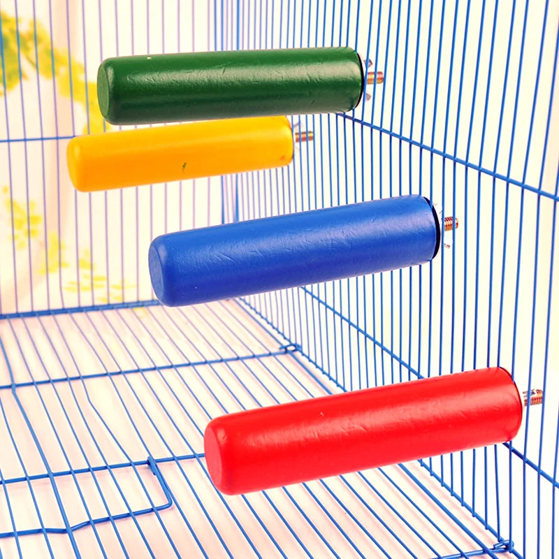 

Cylindrical Color Totoro Jump Squirrel Mink Drawboard Wooden Toys House Hatchimals Toy Small Pet Hamster Cage Single Dancing