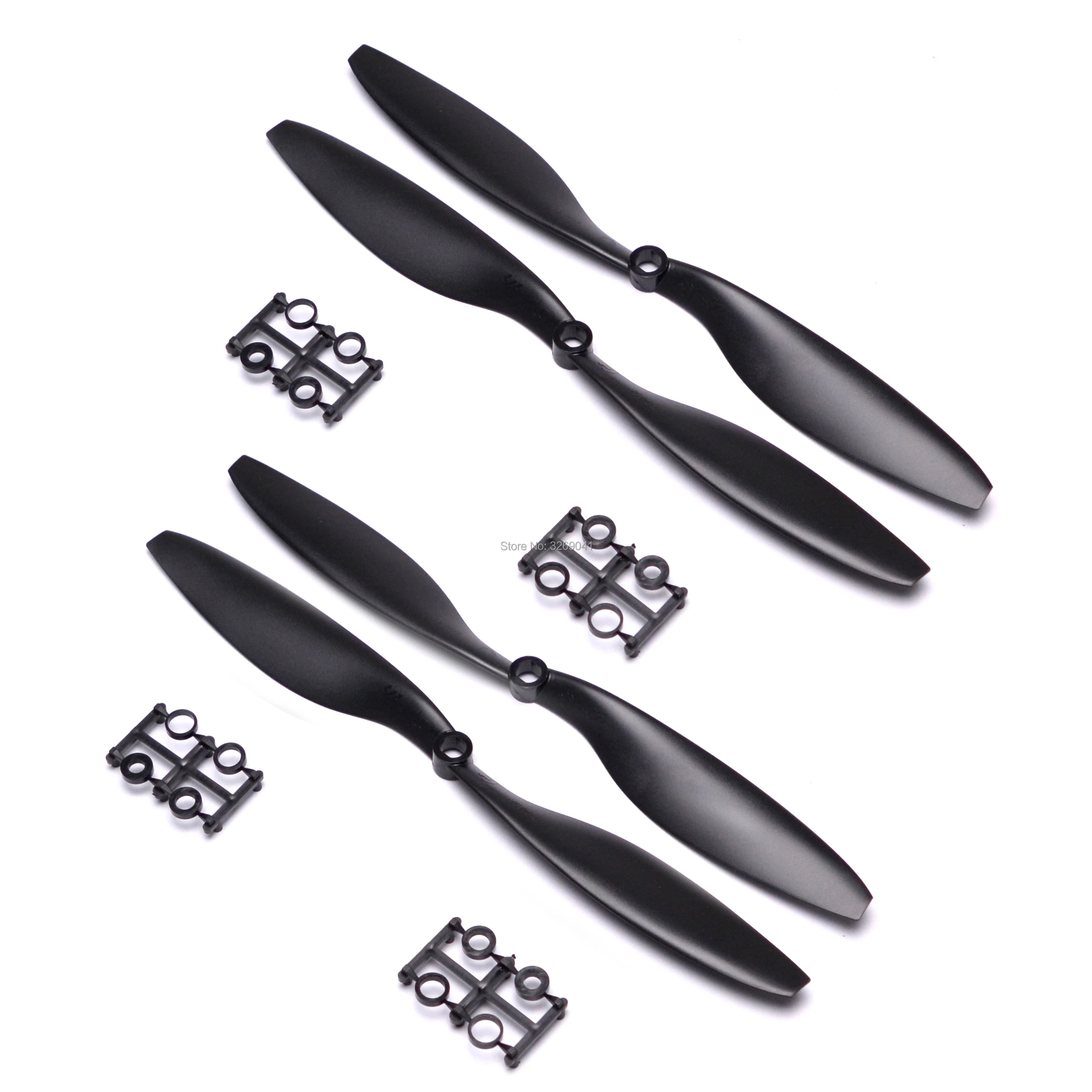 2 пары 10 дюймовых пропеллеров Blade 10X4.5 &quot1045 для DJI F450 F550 S500 RC Drone запасные части