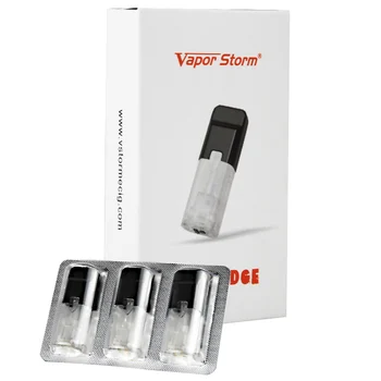 

Vapor Storm 3 Pieces/ Pack Vapor Storm Stalker Cartridge Pod Vape Kit Refillable Pod Starter Kit Pen All-In-One 1.8Ml Capacity