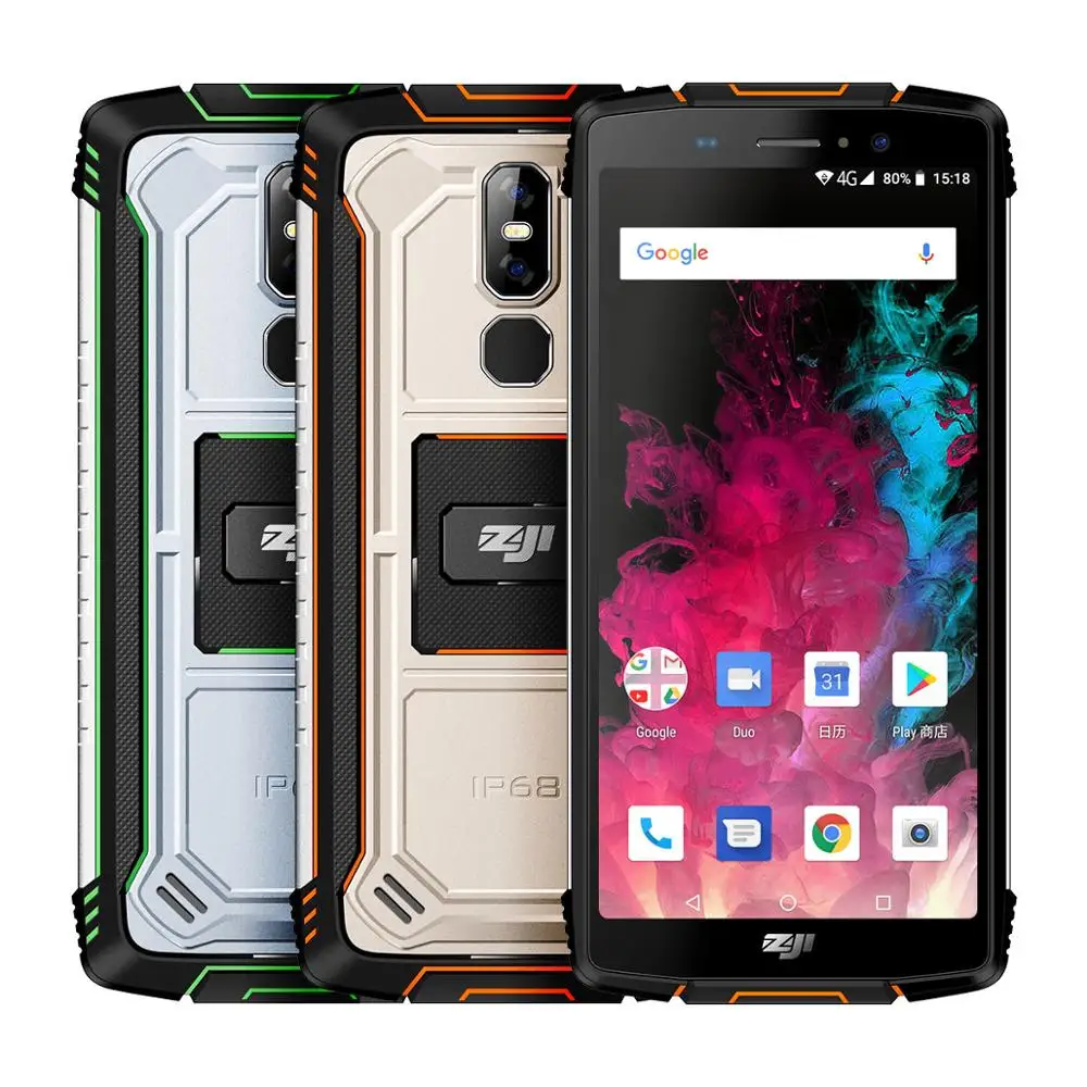 HOMTOM ZOJI Z11 4 Гб 64 ГБ 10000 мАч IP68 водонепроницаемый прочный мобильный телефон 5 99