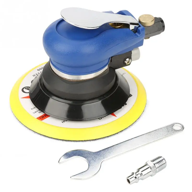 

AT-980 5"/6" Air Random Orbital Sander Round Polisher Pneumatic Hand Sanding Tool