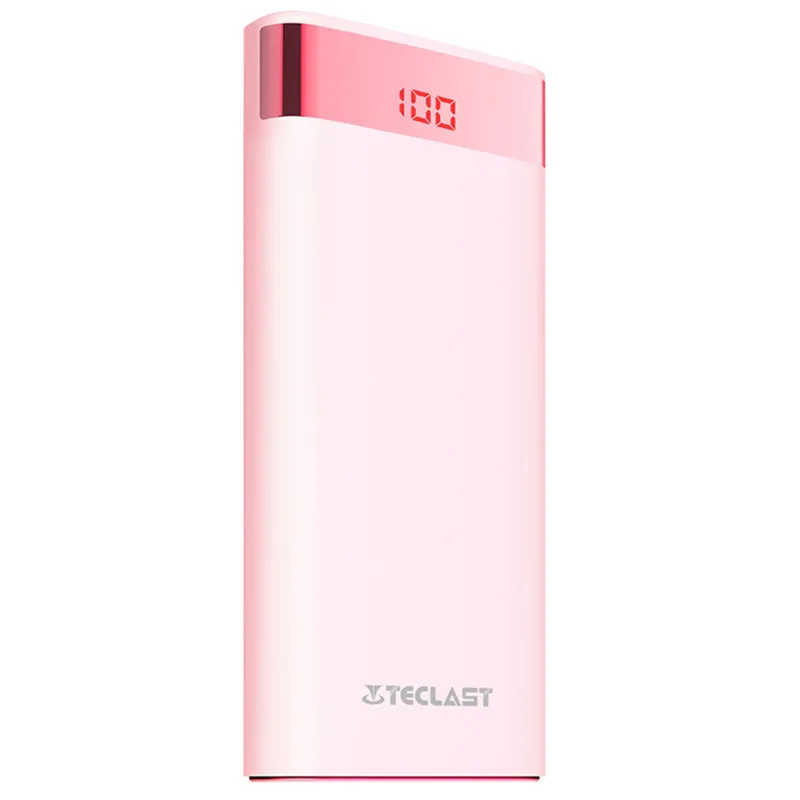 Teclast T200CF 20000 мАч мобильный Банк питания двойной USB Micro USB/8 Pin порты светодиодный