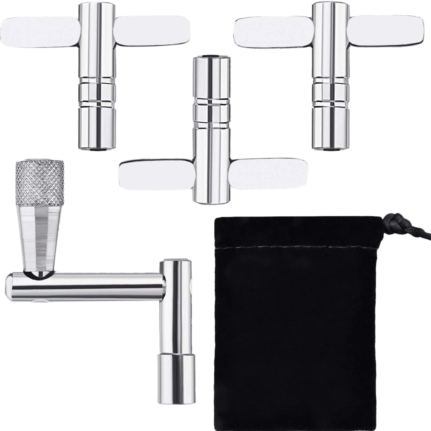 

4 Pieces Drum Key Drum Tuning Key Tension Drum Key Percussion Hardware Tool