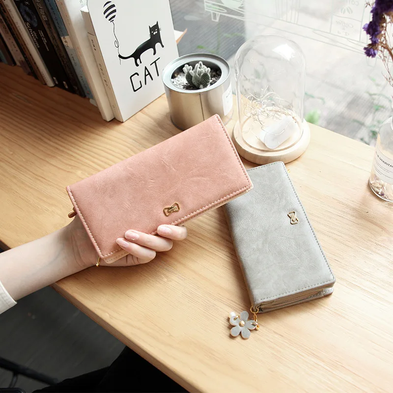 

Fashion Long Women Wallets High Quality PU Leather Women's Purse And Wallet Design Lady Party Clutch Female Card Holder 2019