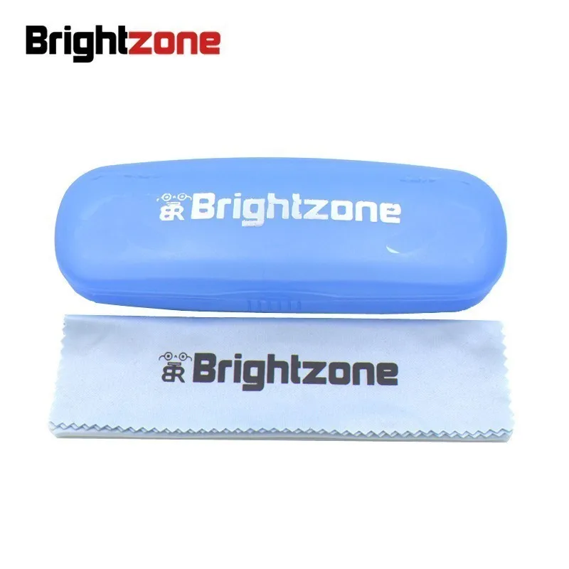 Модные очки Brightzone с широкой оправой из нержавеющей стали кошачий глаз полностью