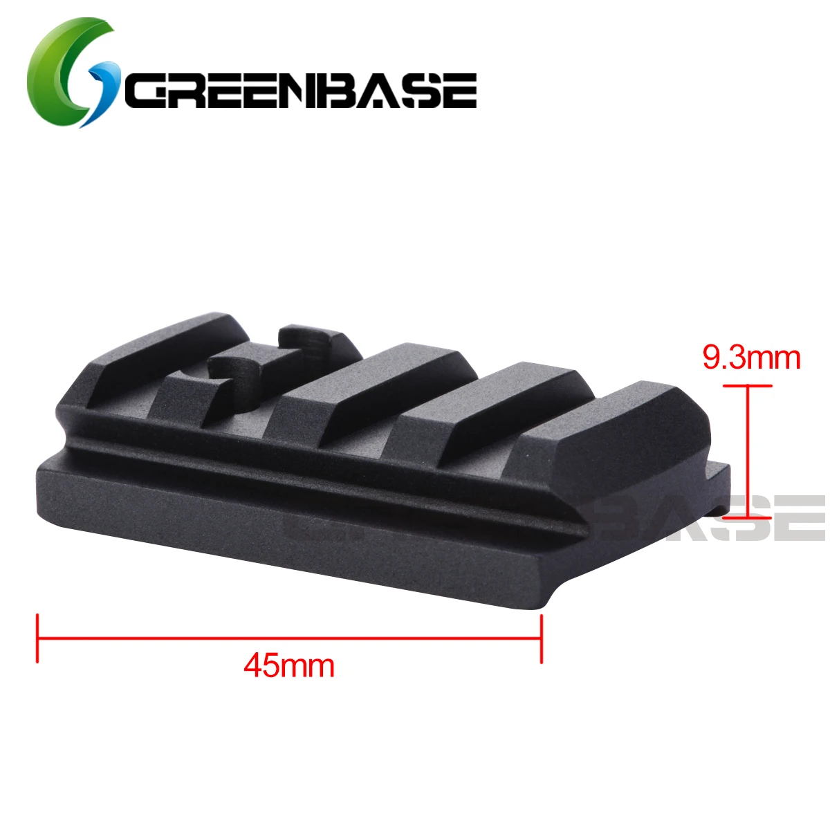 GREENBASE غلوك البصر جبل لوحة غلوك 17 19 22 23 26 27 34 السكك الحديدية تثبيت ل مسدس منظر نقطة حمراء مع 20mm Picatinny السكك الحديدية
