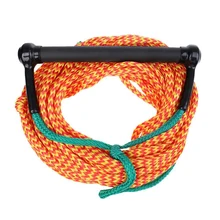 Water Sports Safety Surfing 23m Water Ski Wakeboard Rope With EVA Handle Grip For Water Ski Equipment Leash Knee Line New