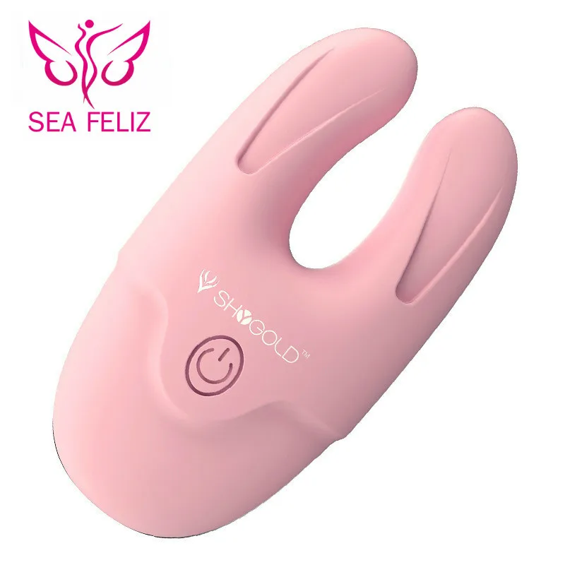 SEAFELIZ 10 Frequency Vibration Breast Clip Nipple Massage Tease Clitoris Clamp Shock Love Egg Foreplay SexToy For Couple | Красота и