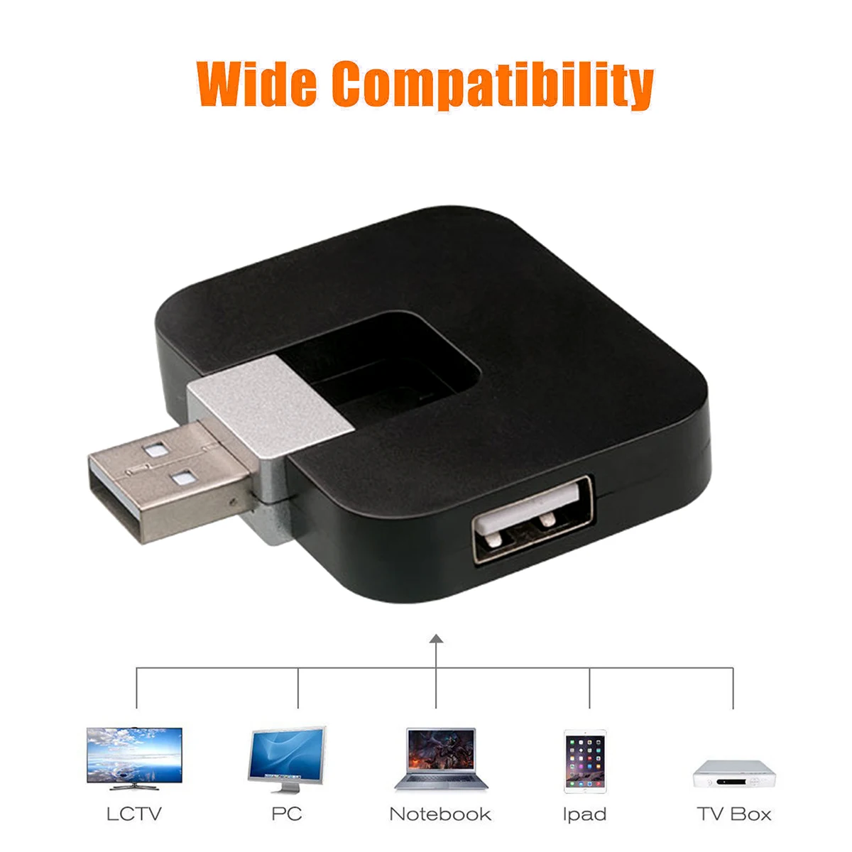 Беспроводной Микро USB 2 0 4 портовый распределитель мульти концентратор сплиттер