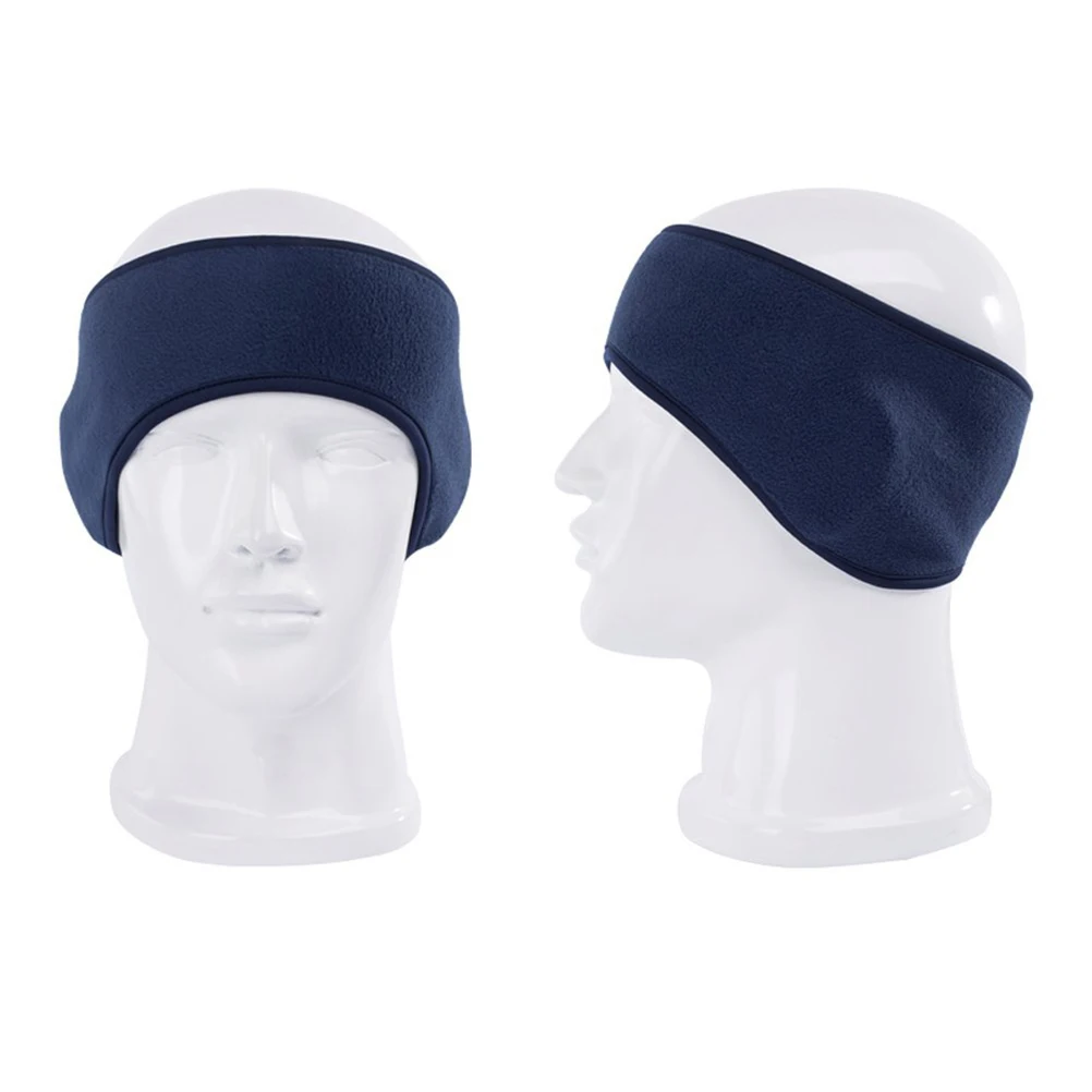 

Unisex Women Men Ear Warmer Winter Headbands Fleece Thermal Ski Ear Muff Stretch Spandex Hair Band Accessories for Sports