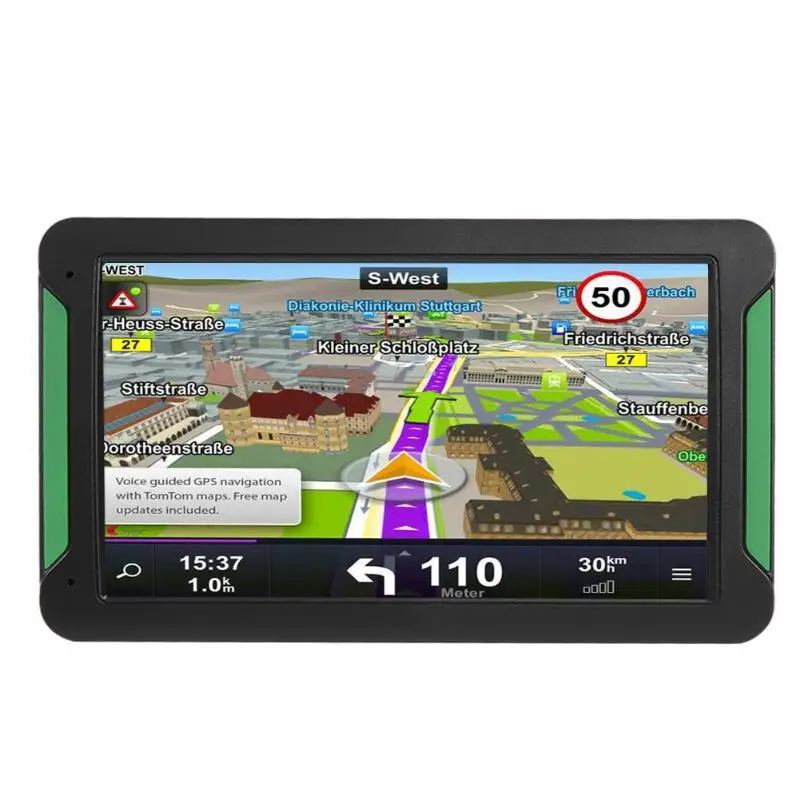 S7 7 дюймов 8 ГБ Портативный сенсорный экран HD Автомобильная GPS навигация FM