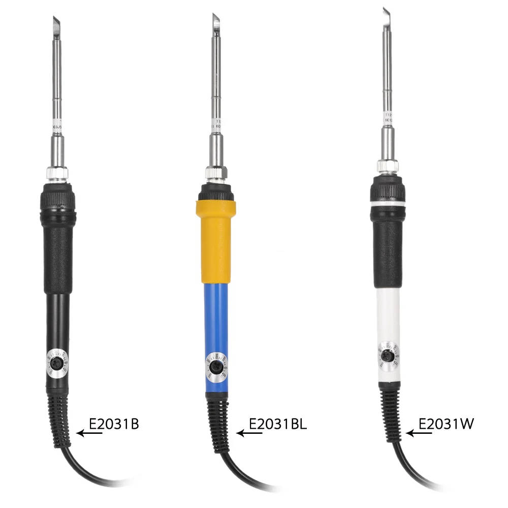 T12 DC 12V 24V 75W Мини Регулируемая температура Электрический паяльник сварочный