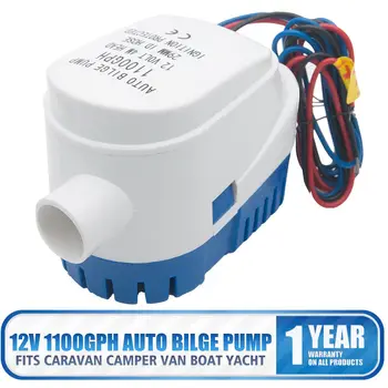 

12V 1100GPH Automatic Submersible Boat Bilge Water Pump Float Switch