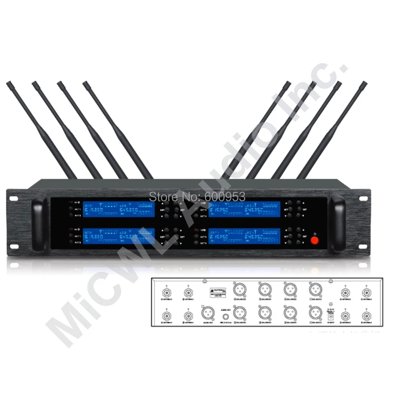 Микрофон MiCWL SKM9000 беспроводной 8 дюймов UHF 600 МГц|Микрофоны| |