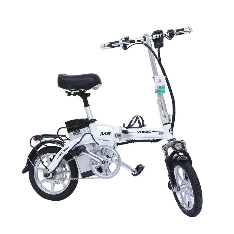 Perfect Electric Power Fold Bicycle Adult Portable Electric Power Generation Drive Help Fold A Battery Car 4