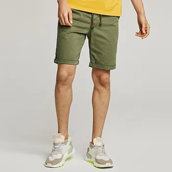 

Summer 2019 New Men Casual Shorts Cotton Blue Army Green Color For Man Fashion Slim Fit Pocket Male Wear Short Trousers 4516
