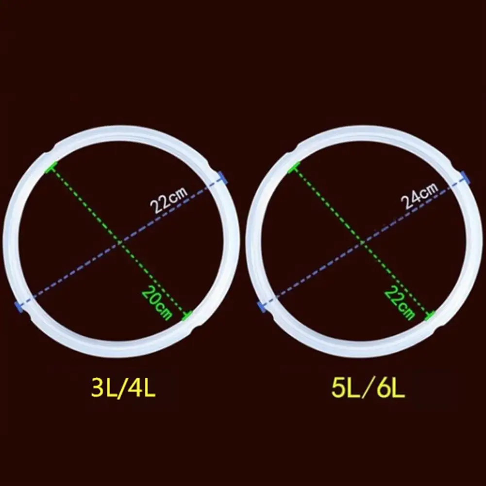 Практичное Силиконовое уплотнительное кольцо для электрических плит, аксессуары для 5/6 л